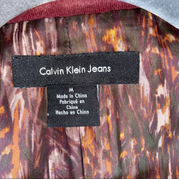 Calvin Klein Jeans Power Stretch Corduroy Blazer - Picture 7 of 12